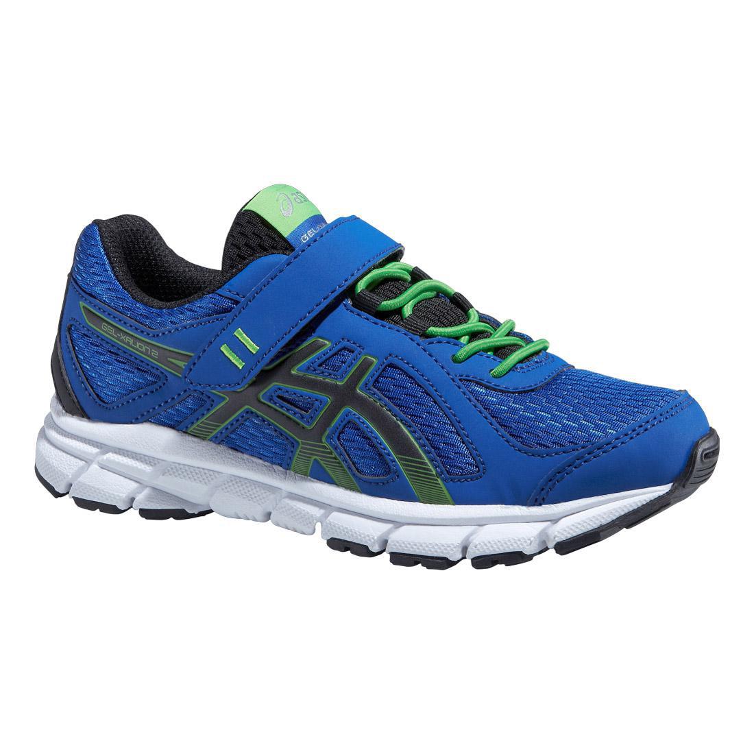 asics gel xalion blue running shoes