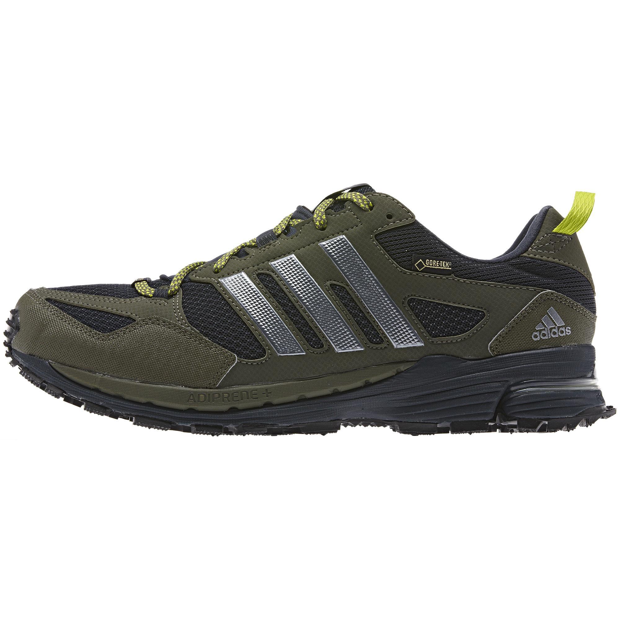 pálido gerente sentido Adidas Mens Supernova Riot 5 GTX Running Shoes - Green - Tennisnuts.com