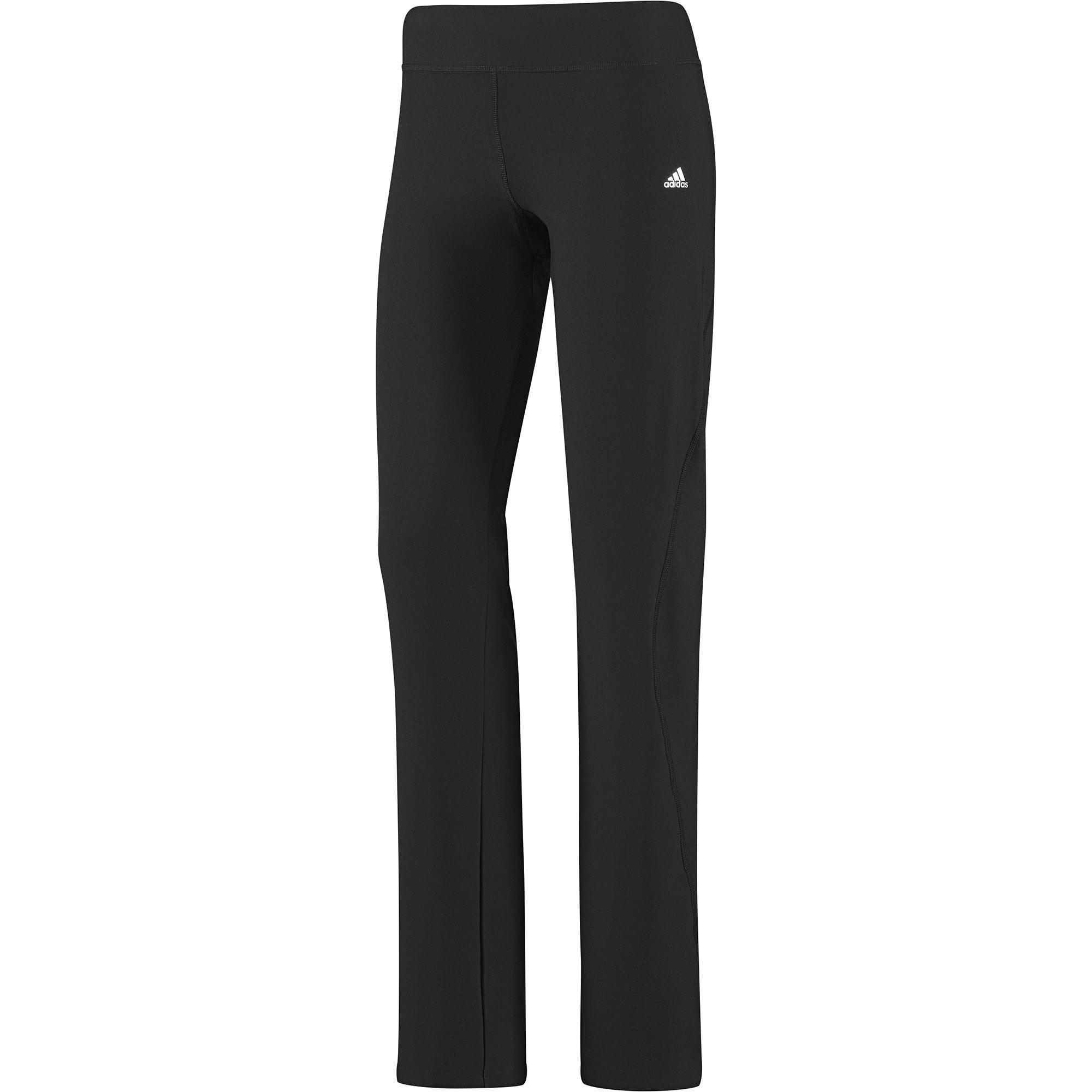 Adidas Womens Ultimate Straight Pants - Black - Tennisnuts.com