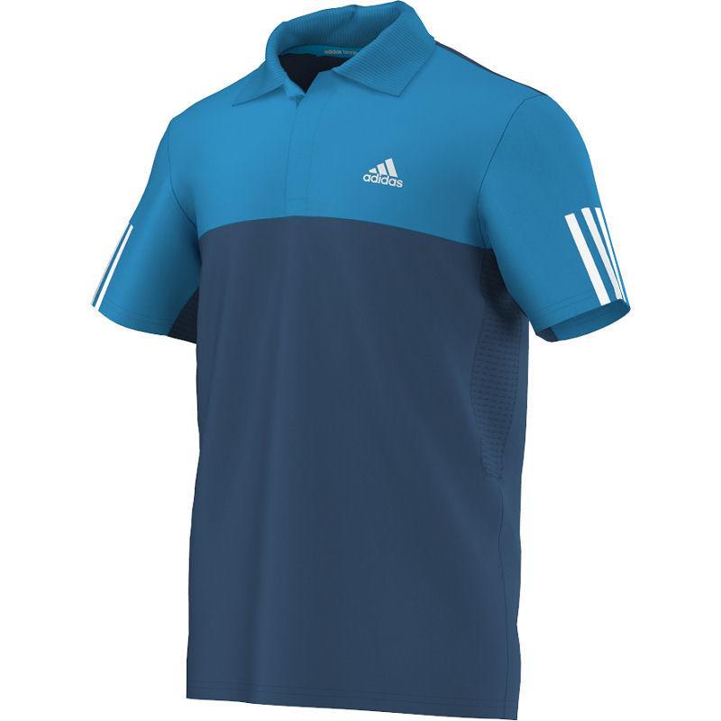 Adidas Mens Response TRAD Polo Blue