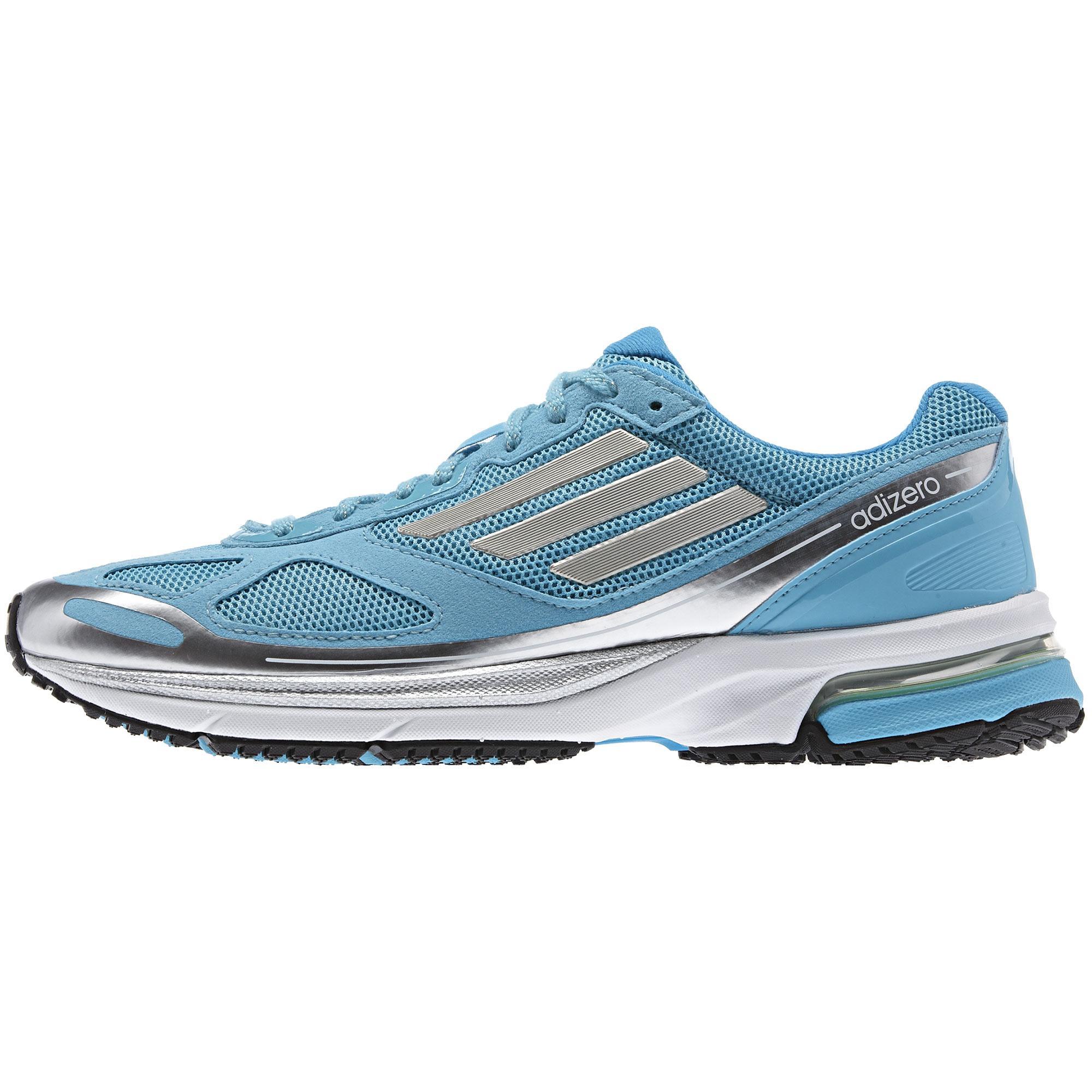 fiabilidad huella Cortar Adidas Womens Adizero Boston 4 Running Shoes - Samba Blue - Tennisnuts.com