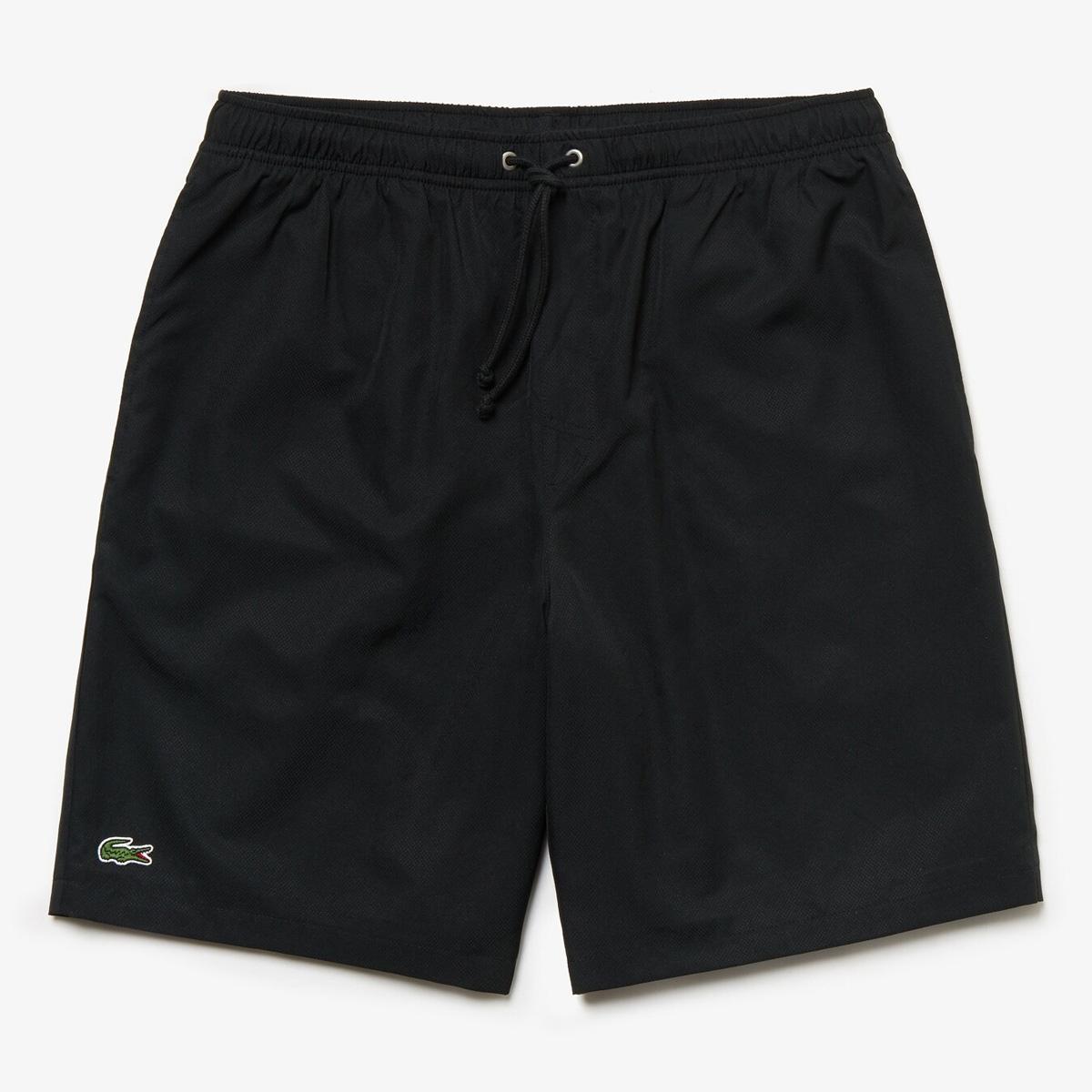 black lacoste bottoms