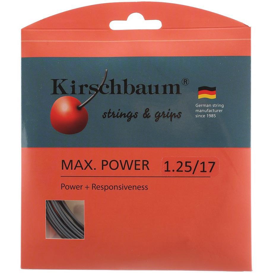 Kirschbaum Max Power Tennis String Set Silver