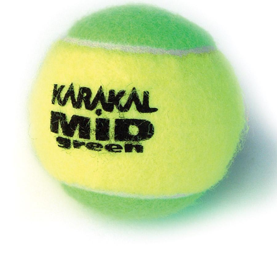 Karakal Mid Green Junior Tennis Balls Quantity Deals