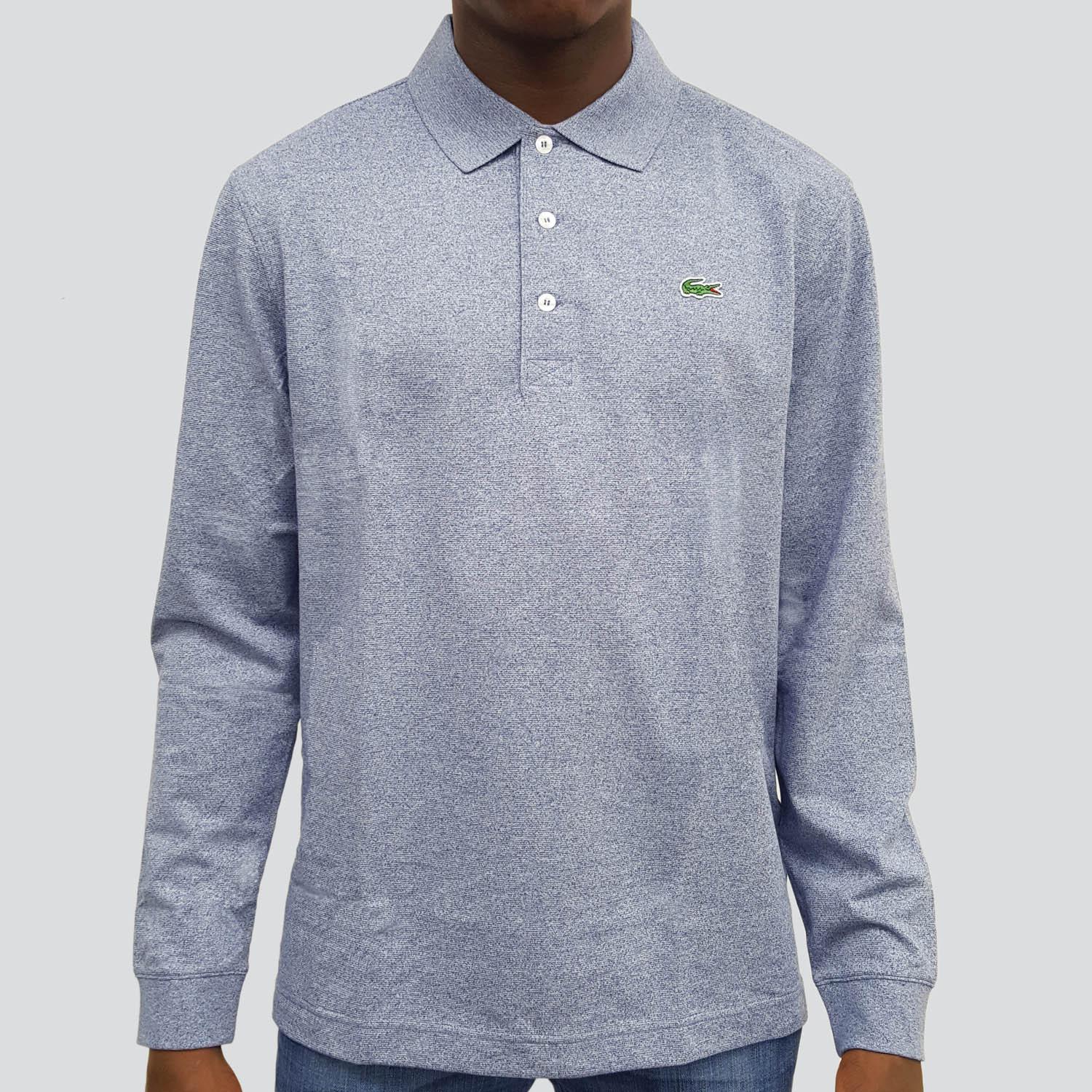 lacoste sport long sleeve polo