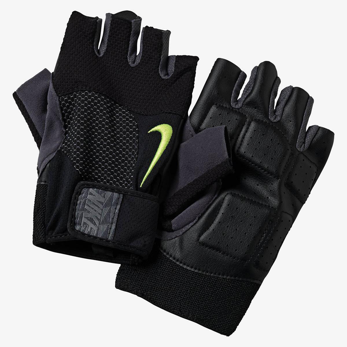 Oblea tratar con brillo Nike Mens Lockdown Training Gloves - Black/Volt - Tennisnuts.com