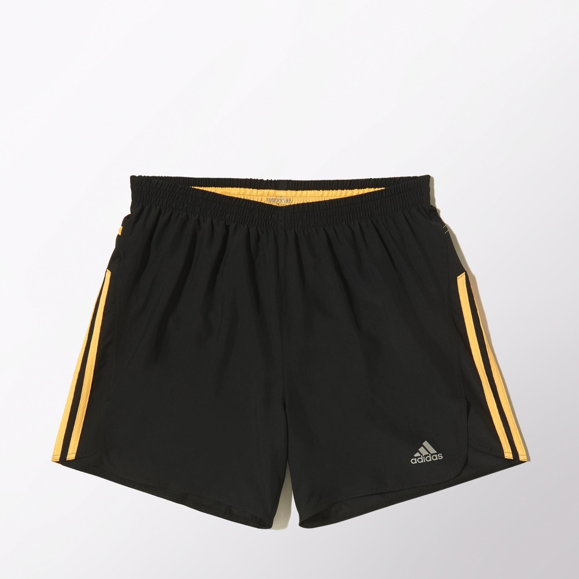 black and gold adidas shorts