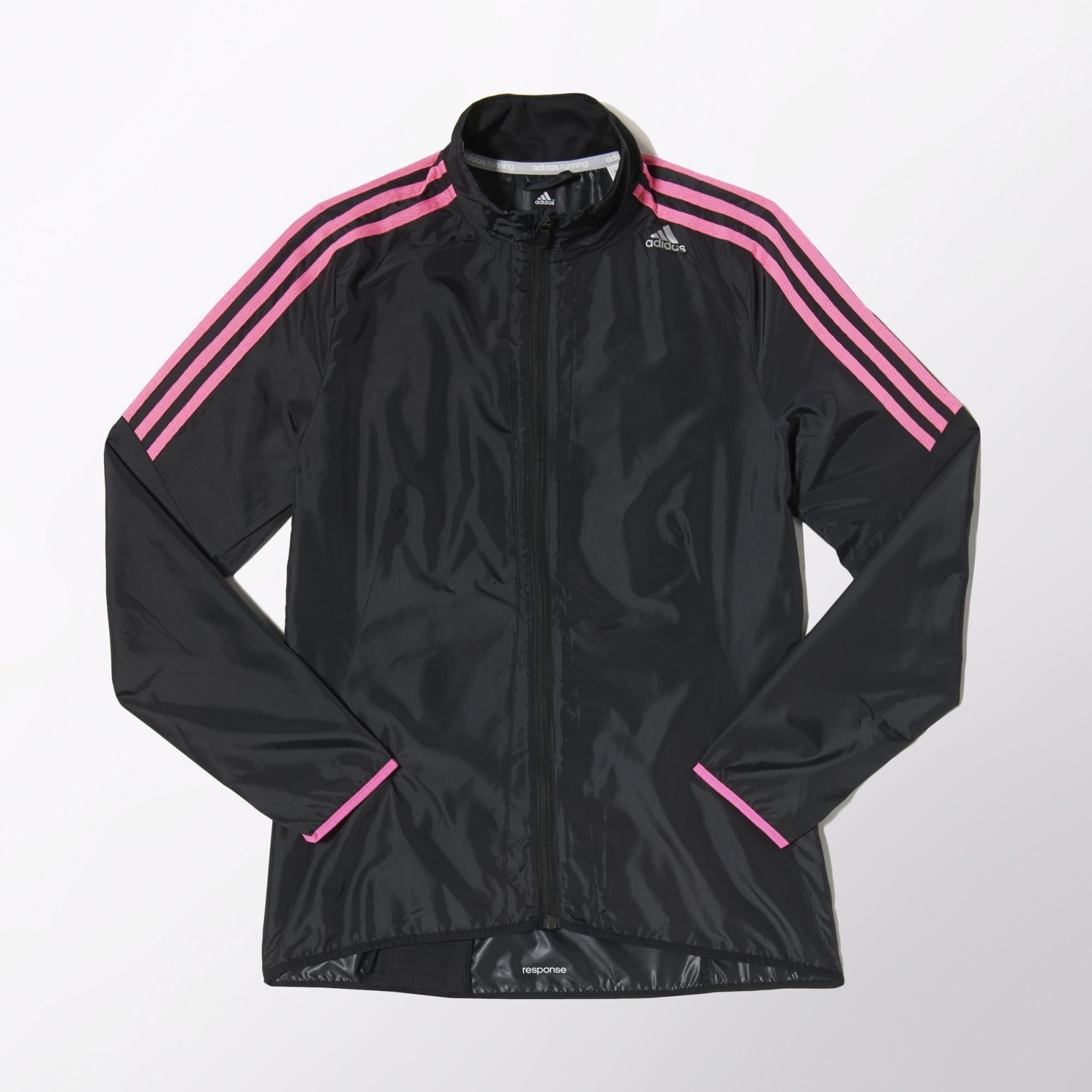 adidas response wind jacket women's