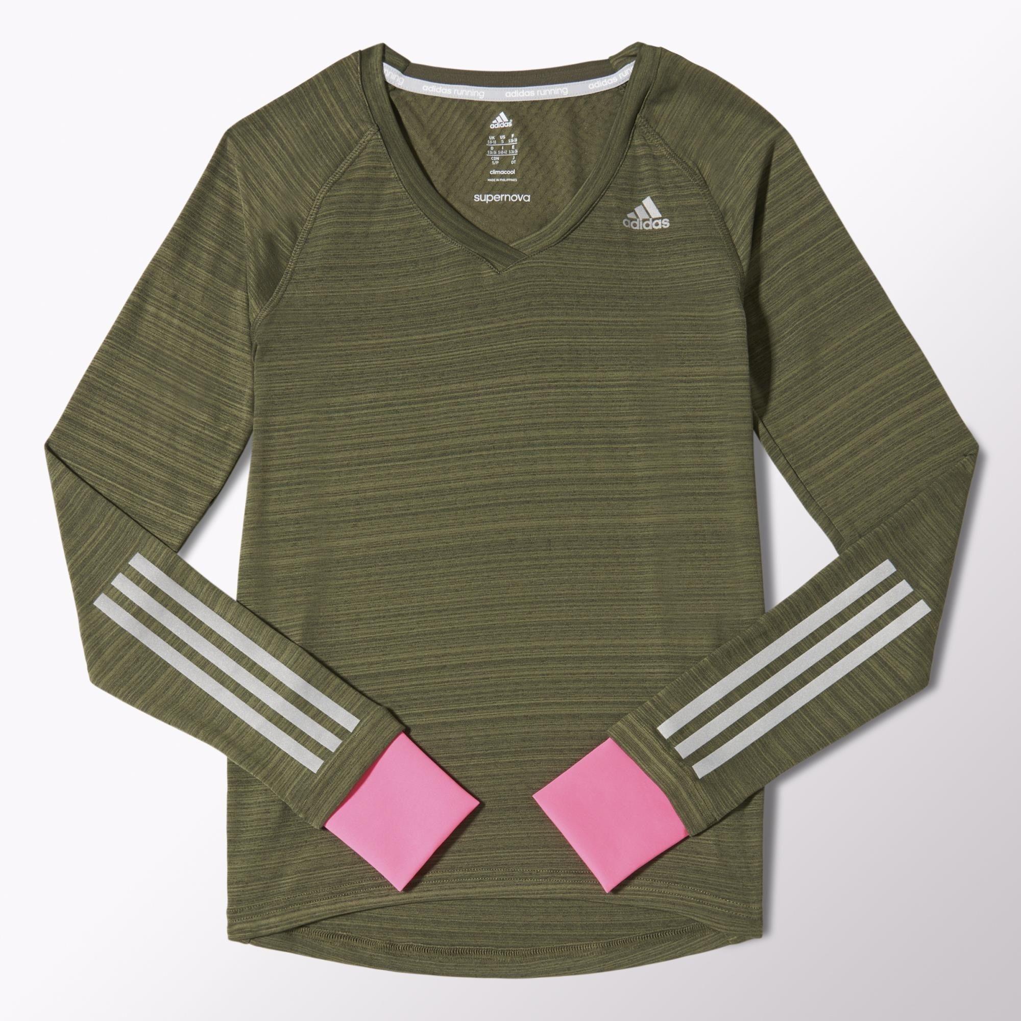 adidas climacool supernova long sleeve t shirt women's