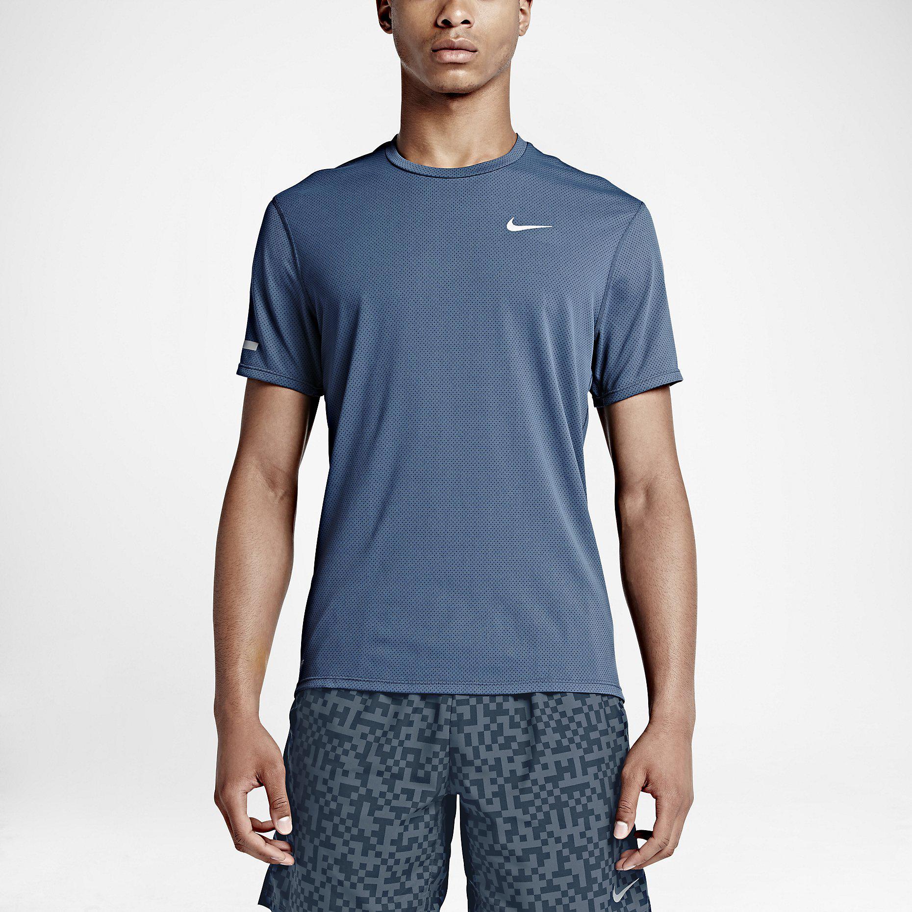 nike dri fit blue top