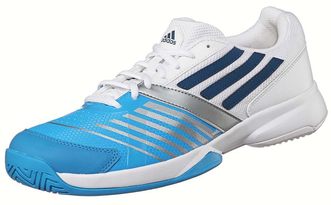 Adidas Mens Galaxy Elite III Tennis Shoes Blue