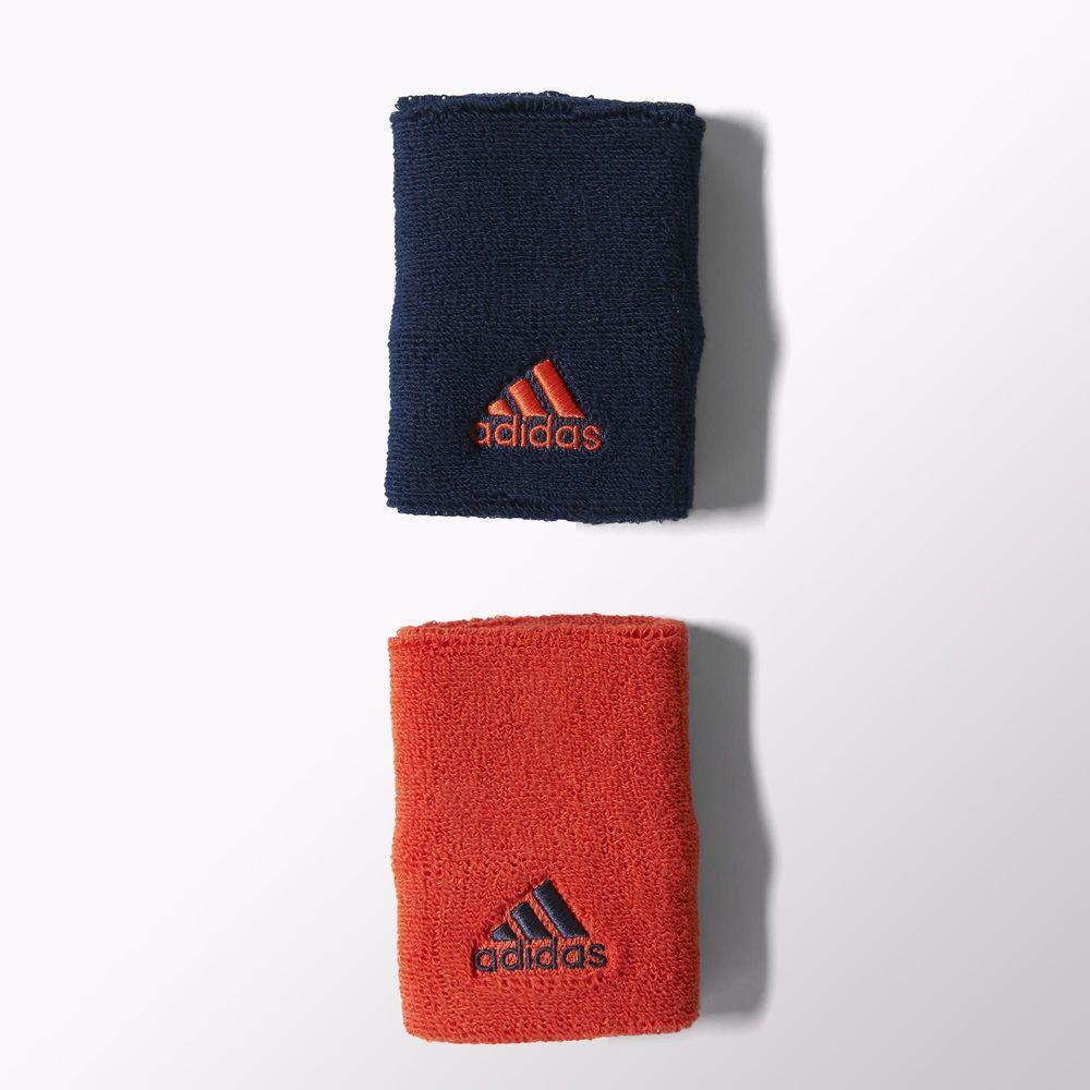 Adidas Tennis Large Wristbands Navy/Red