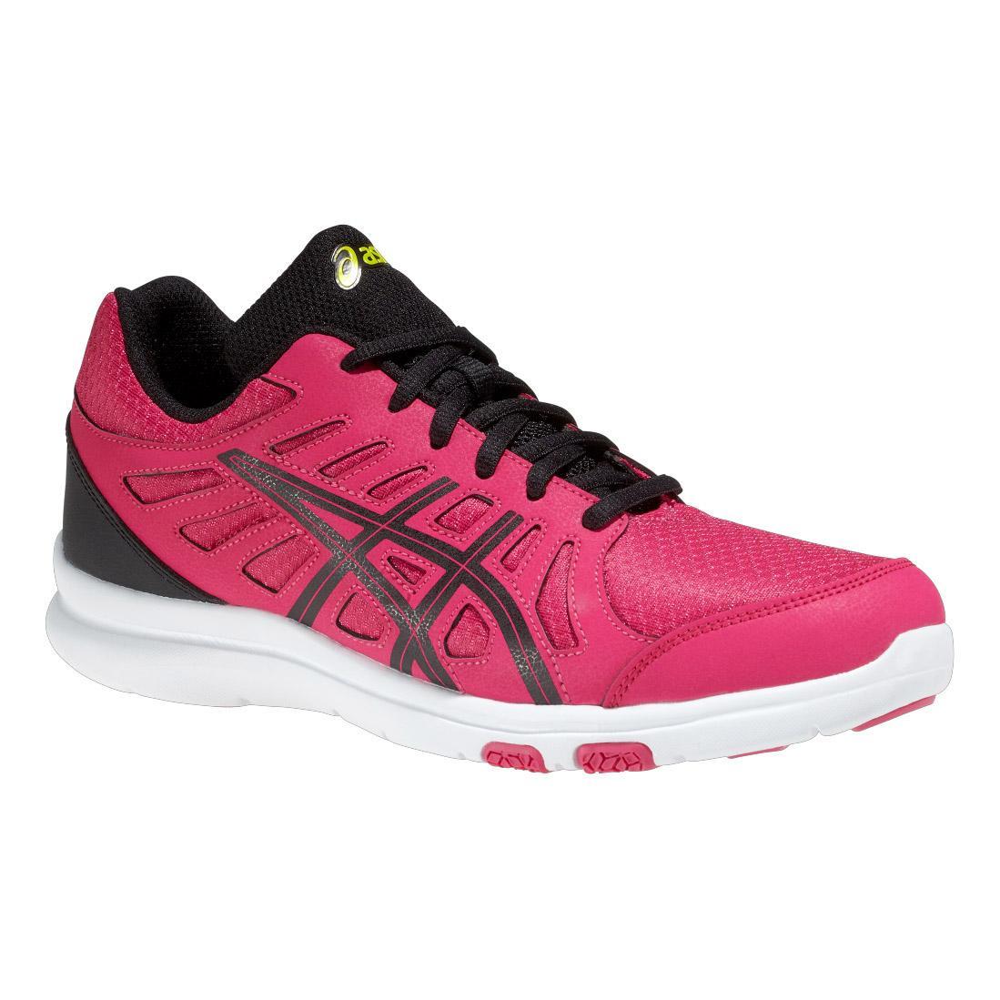 Asics Womens AyamiShine Cross Training Shoes Magenta/Black