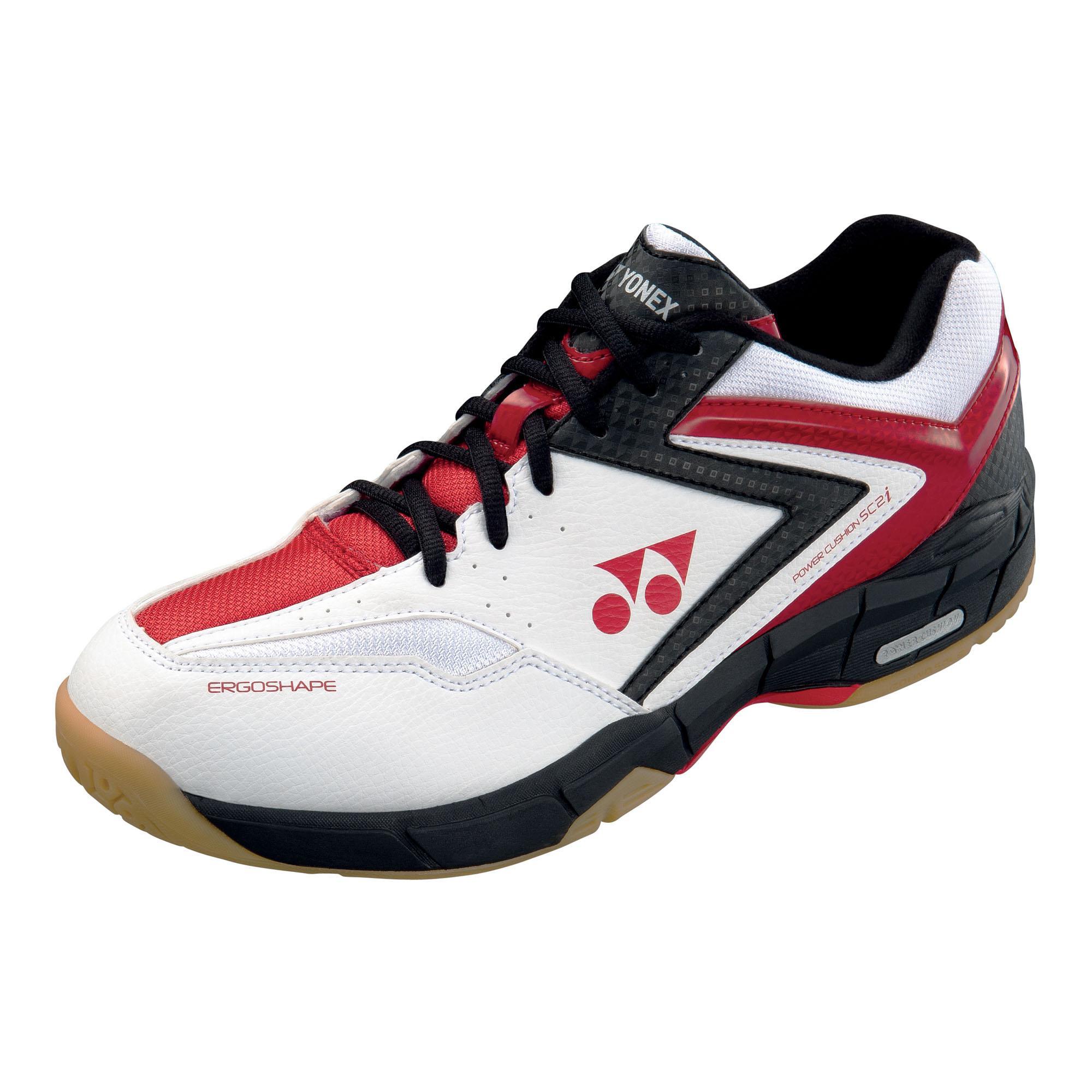 badminton racket and shoes