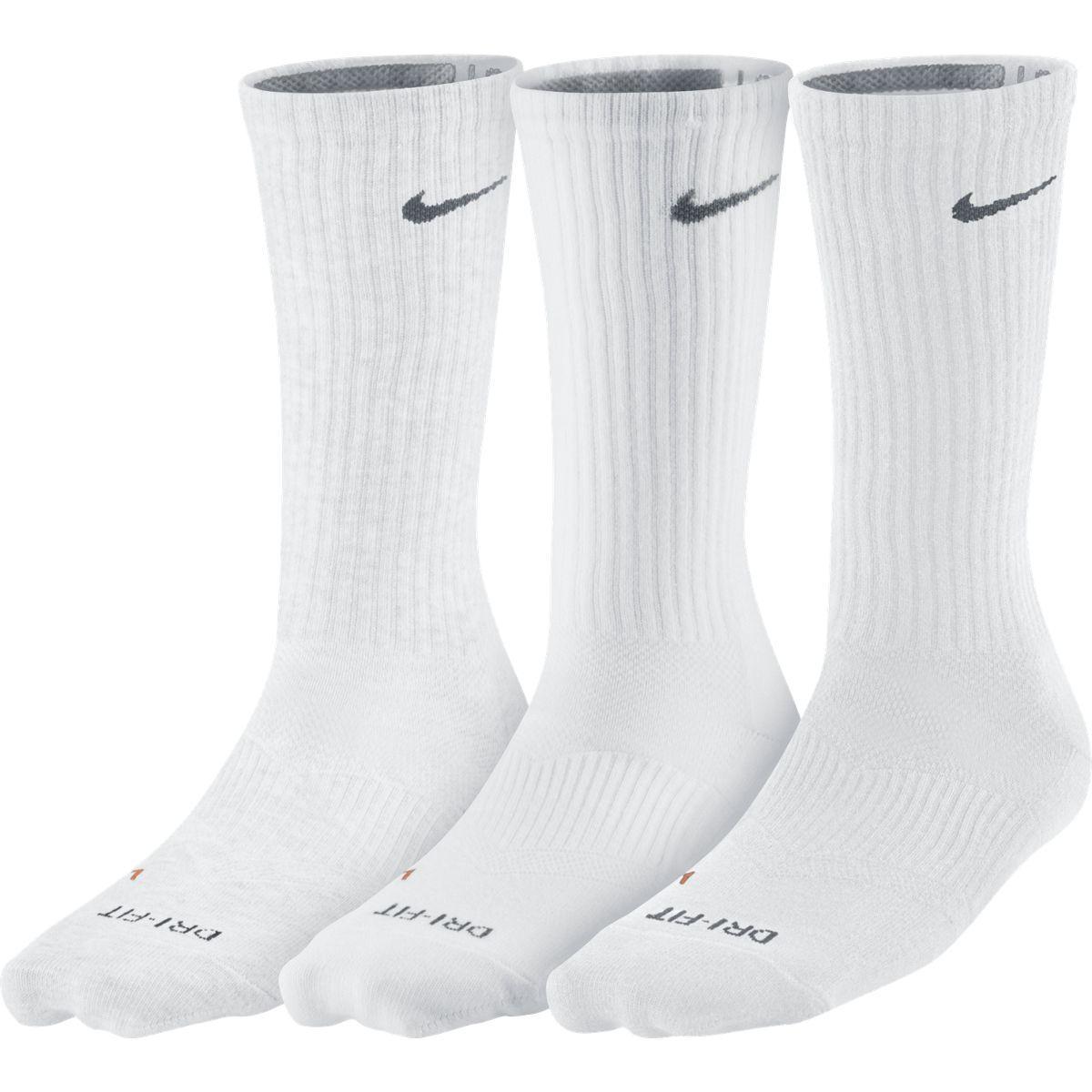 nike dri fit left right specific crew socks