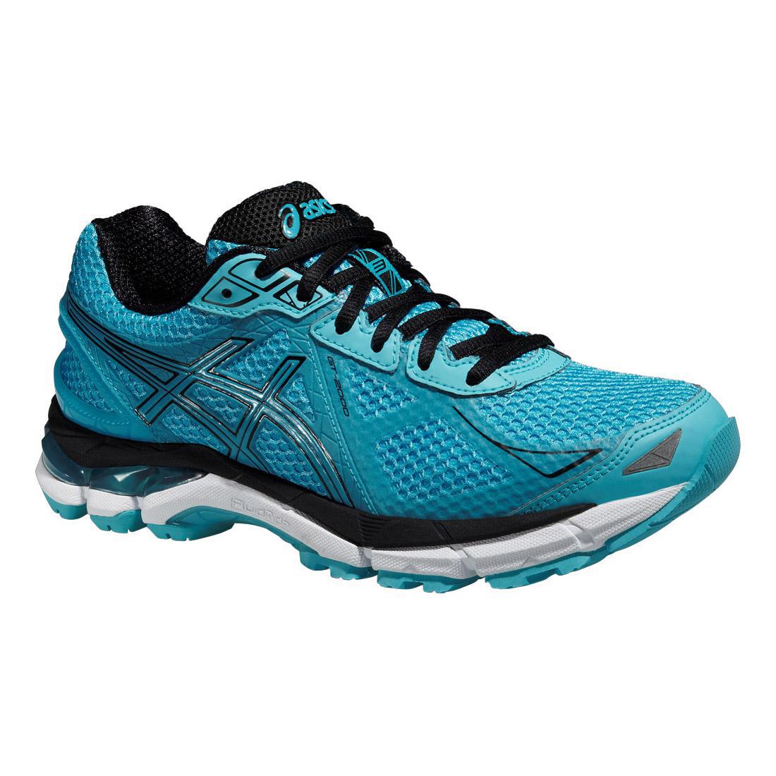 Asics Womens GT2000 3 LiteShow Running Shoes Turquoise