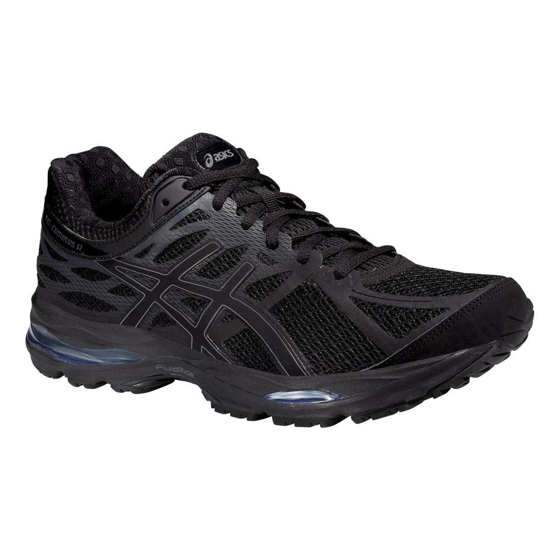 Asics Mens GEL Cumulus 17 Shoes Black Tennisnuts.com