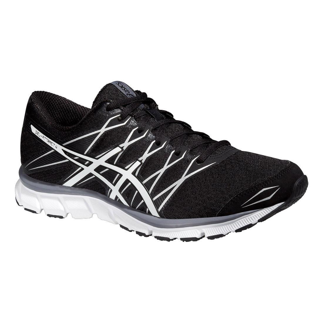 Mens GEL-Attract 4 Running Shoes - Black - Tennisnuts.com