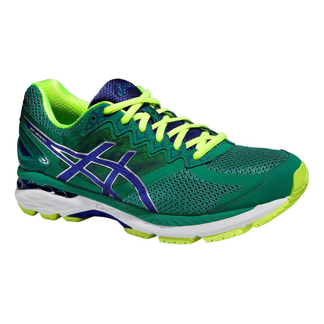 Asics Mens GT-2000 4 (2E) Running Shoes - Pine - Tennisnuts.com