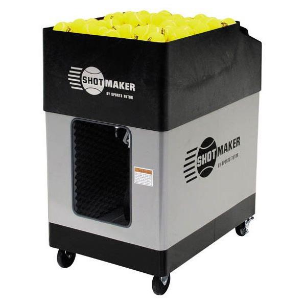 Sports Tutor Shotmaker Deluxe Mains Powered Tennis Ball Machine with 2Button Remote Control