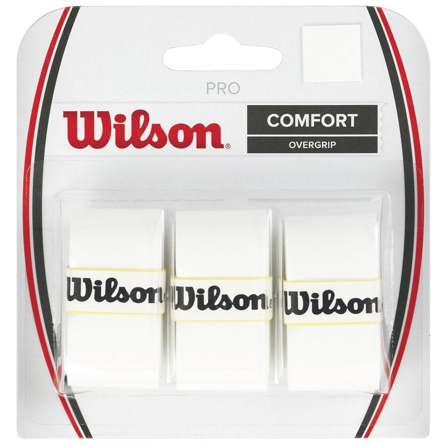 New Wilson Pro Overgrip 50 Pack Tennis Grip White Comfort 