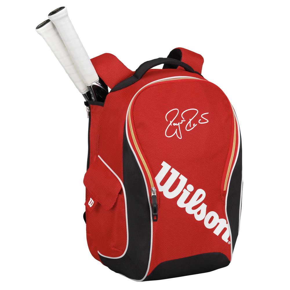Bag Roger Federer Backpack Wilson RF DNA Backpack Bag (Black)