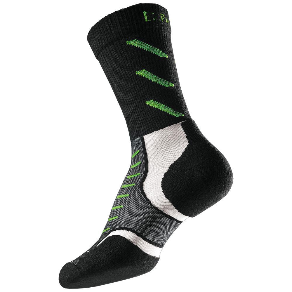 Thorlo Experia Crew Socks (1 Pair) Jet Green