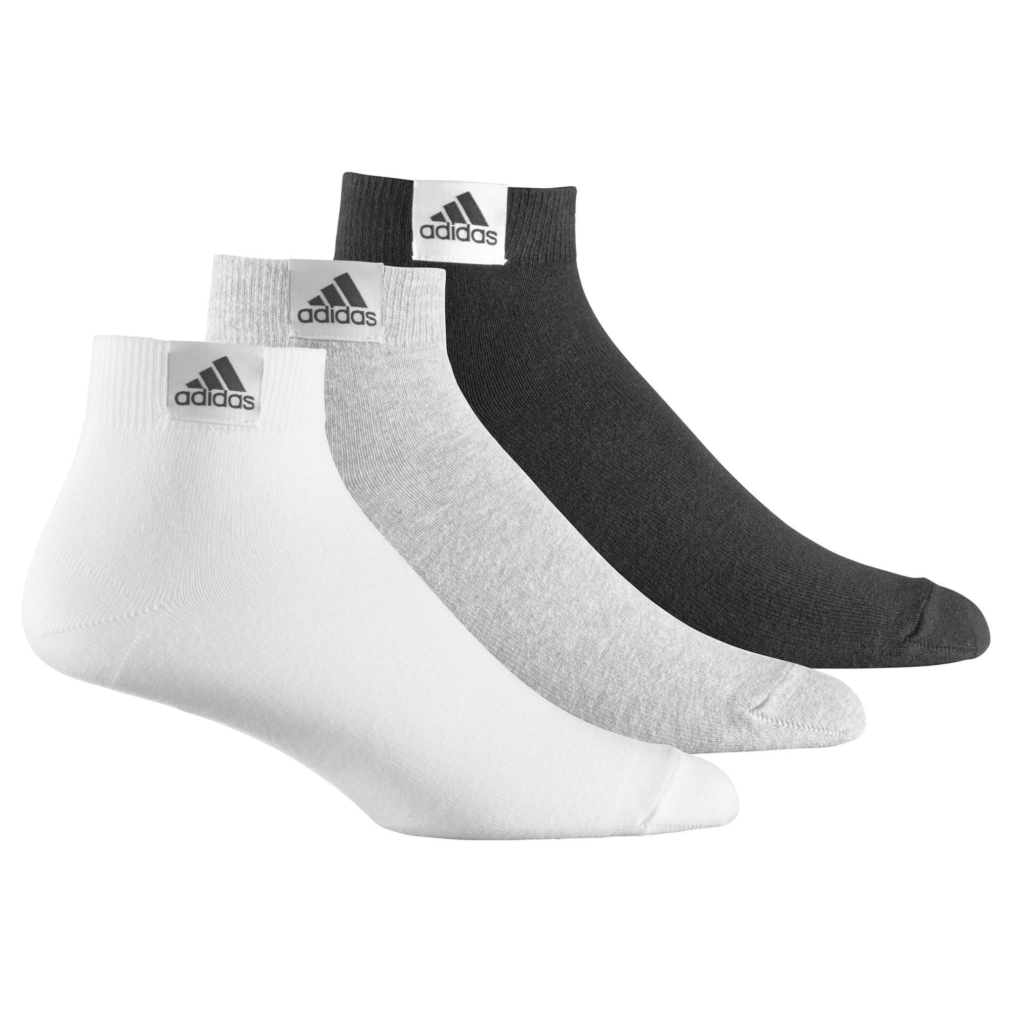 adidas white ankle socks