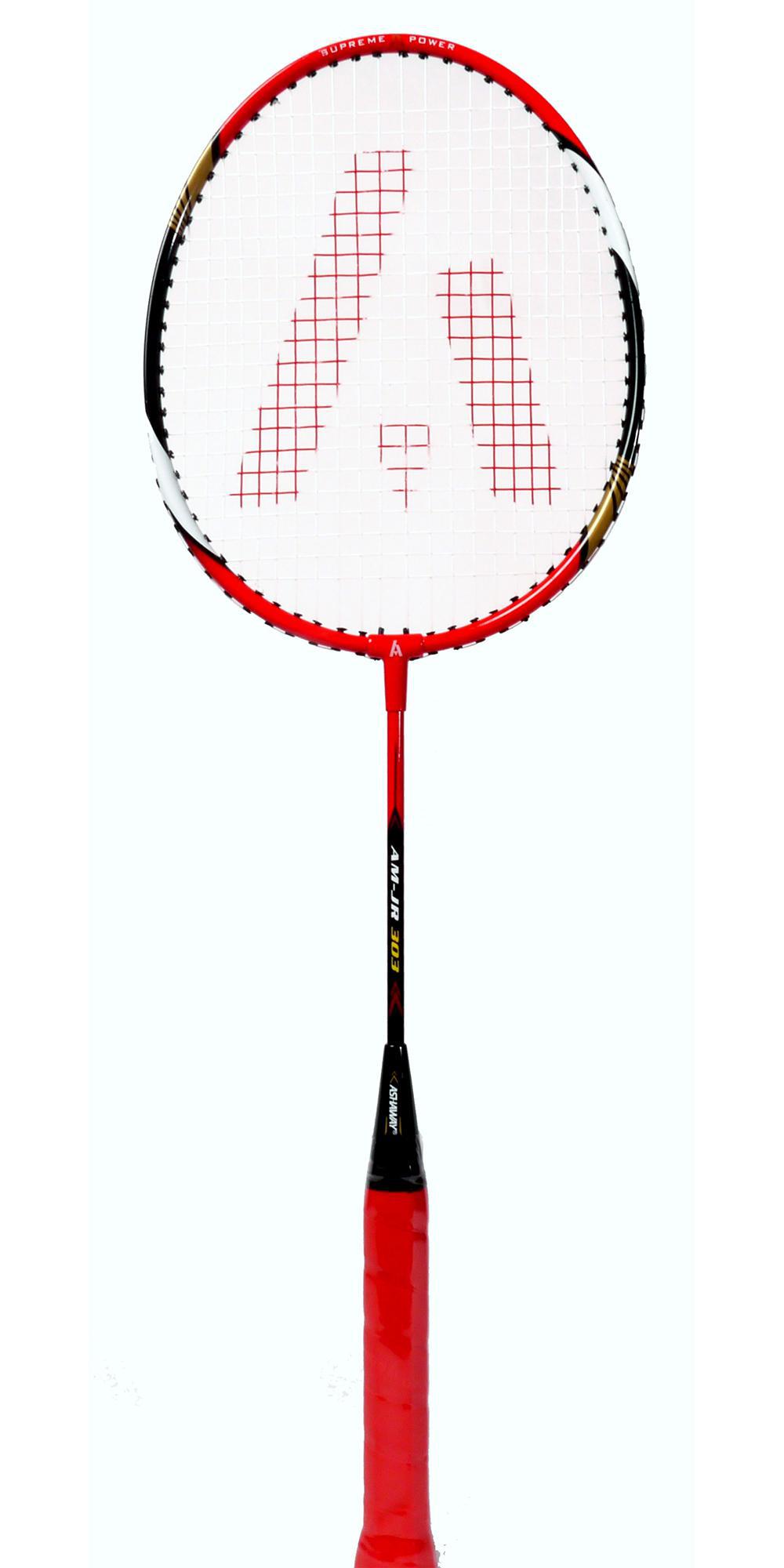 Ashaway AM303 60cm Junior Badminton Racket Red