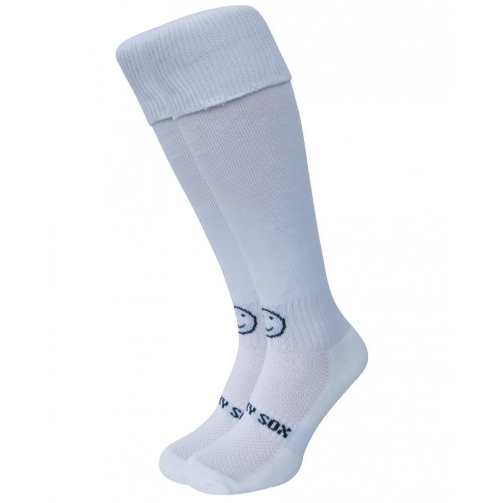 knee length socks white