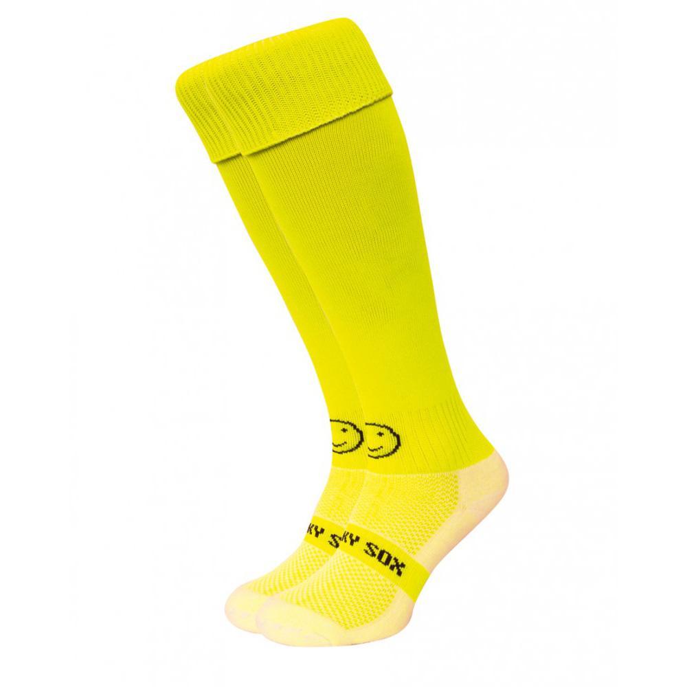 Wacky Sox Fluoro Knee Length Socks (1 Pair) - Fluoro Yellow ...