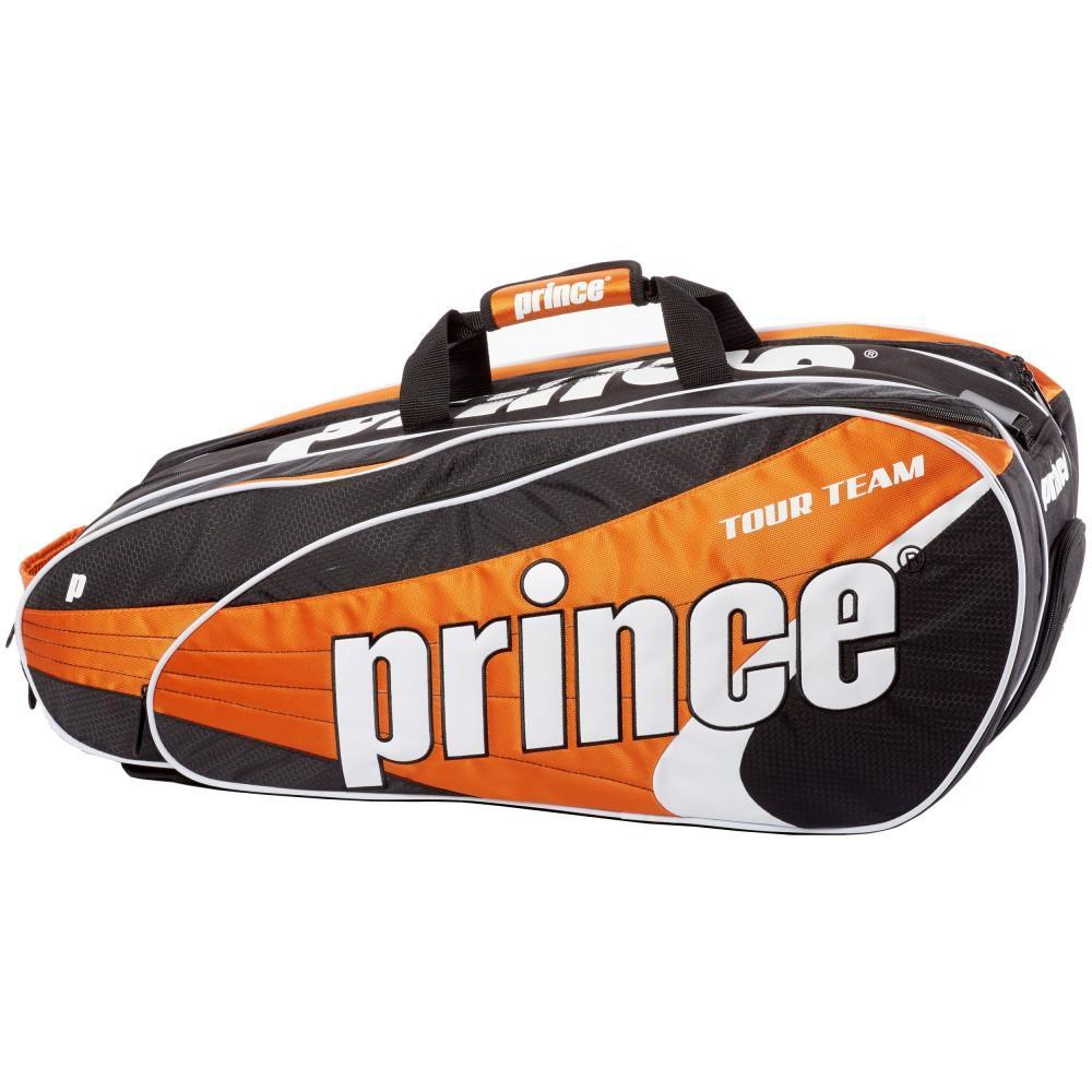 prince orange tennis racket