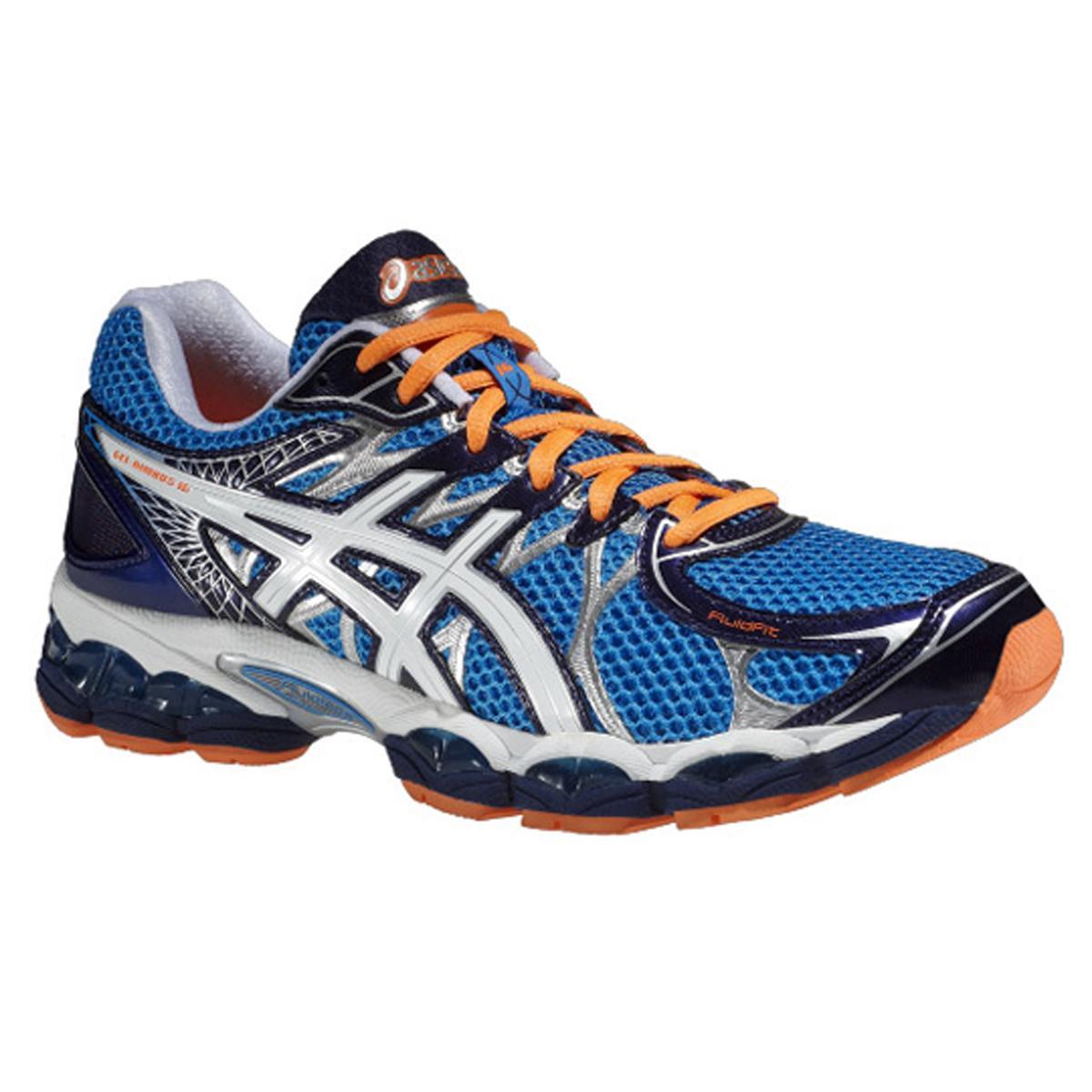 Asics Mens GEL Nimbus 16 Running Shoes - Blue/White - Tennisnuts.com