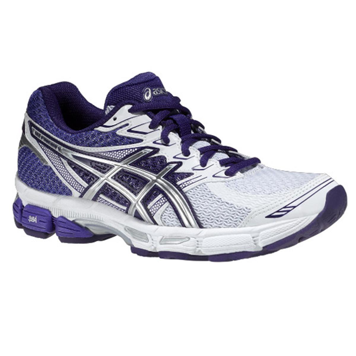 purple asics running shoes