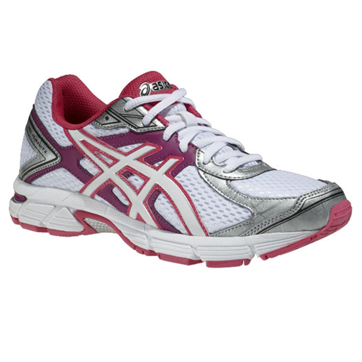 Asics Womens GEL Pursuit 2 Running Shoes - White/Purple - Tennisnuts.com