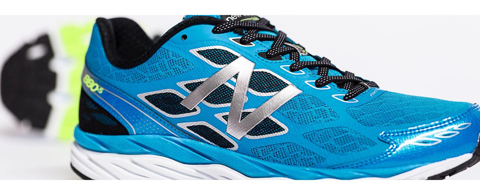 New Balance M880v5 Mens (D) Running Shoes - Blue - Tennisnuts.com