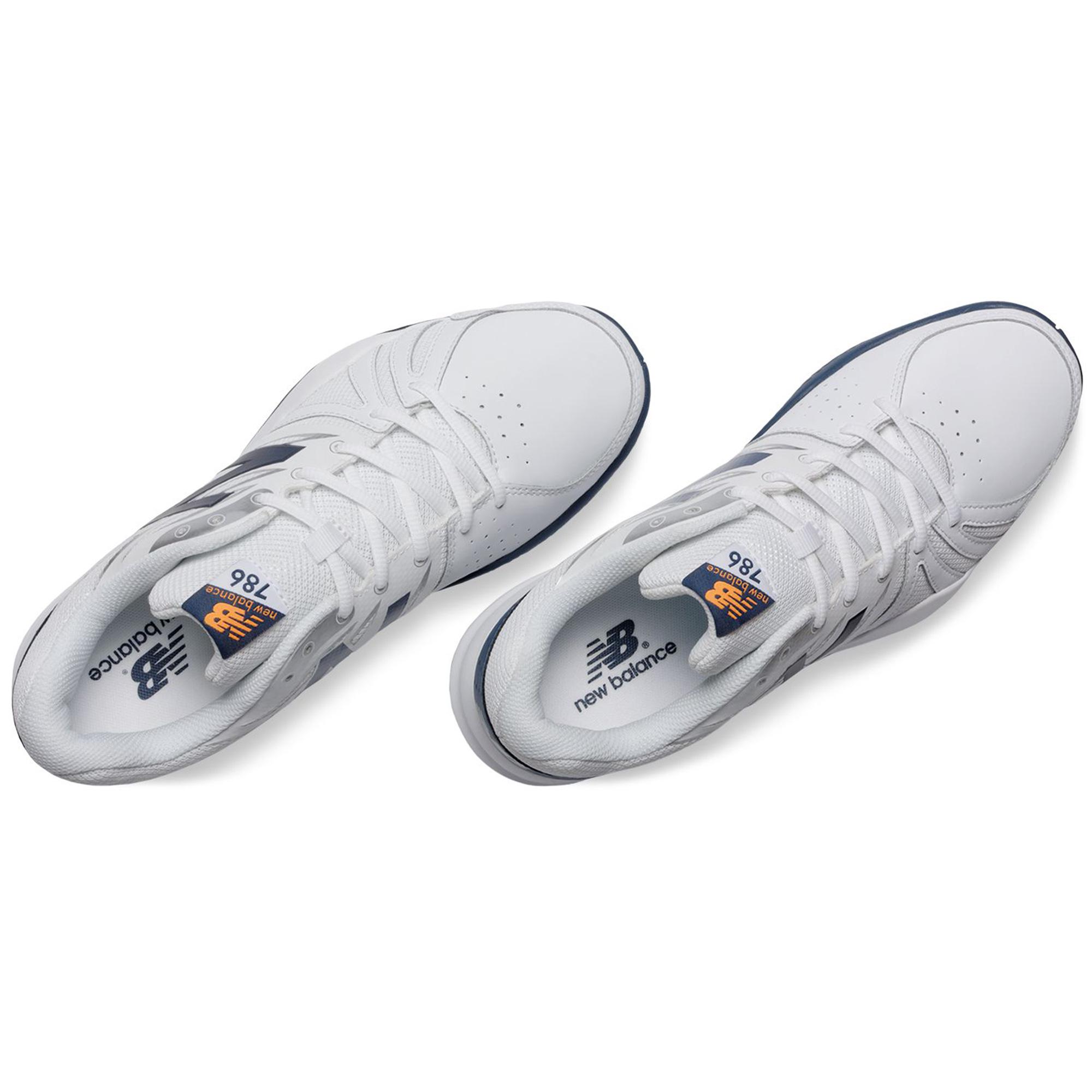 Inleg Snel Hobart New Balance Mens 786v2 Tennis Shoes - White - Tennisnuts.com