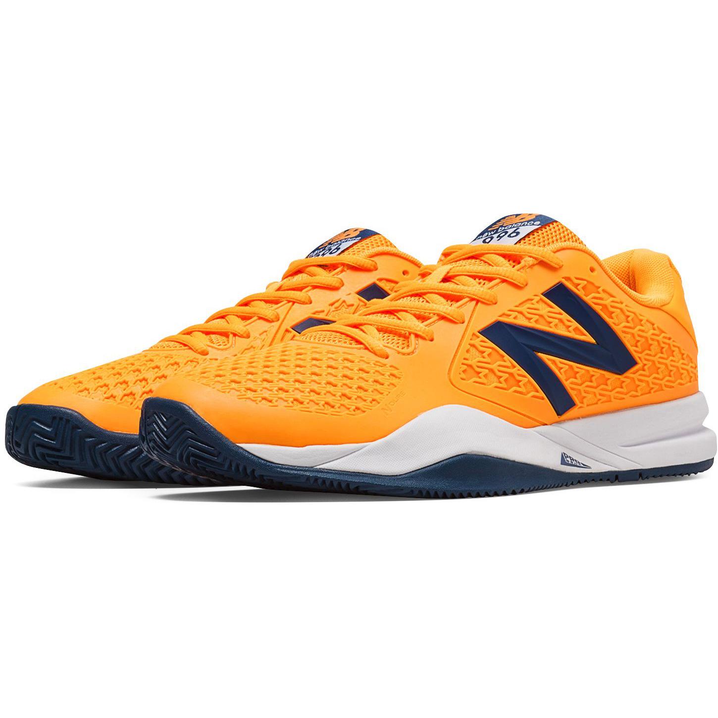 new balance orange tennis shoes