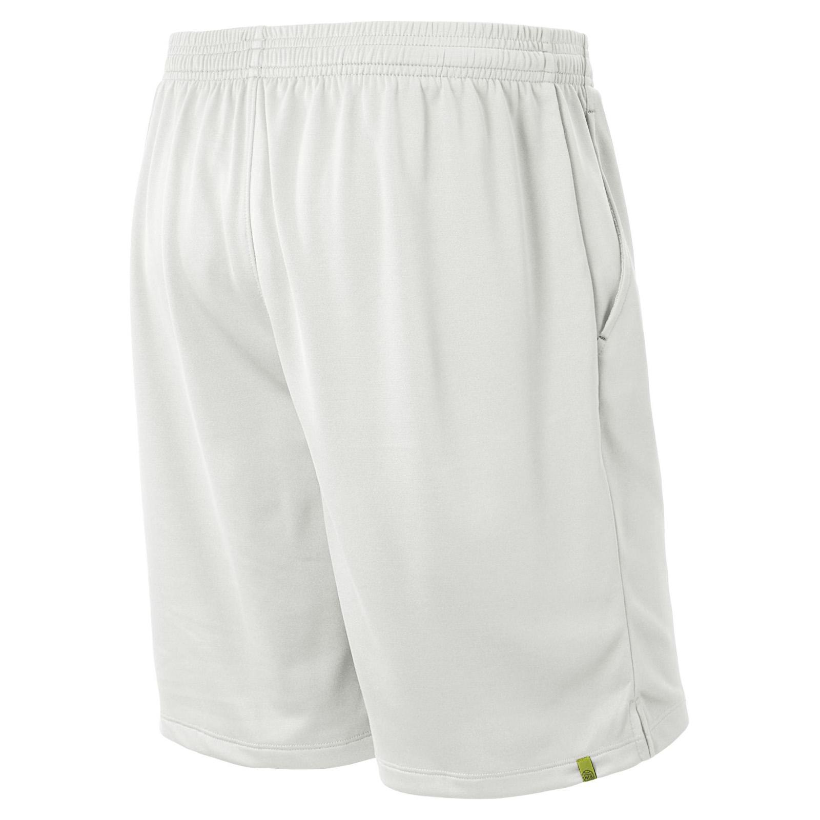 New Balance Mens Baseline 9 Inch Shorts - White - Tennisnuts.com