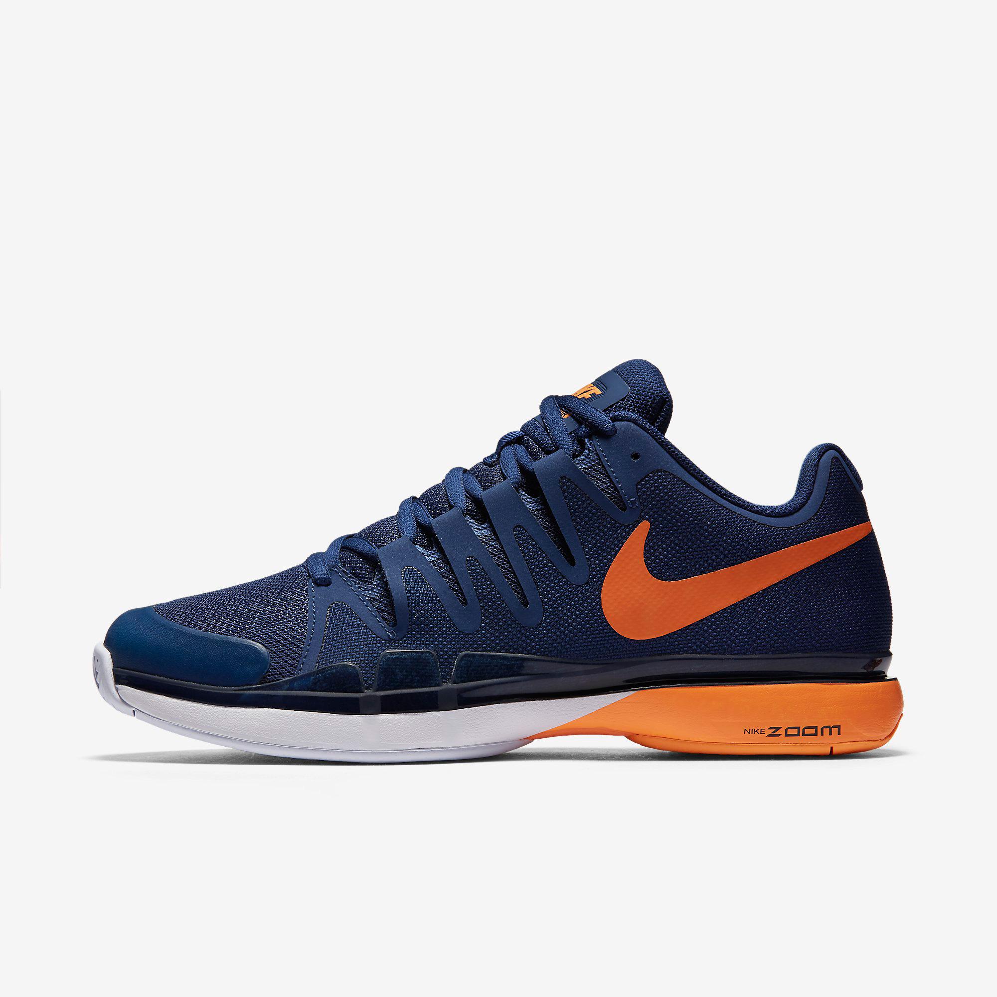 Nike Mens Zoom Vapor 9.5 Tour Tennis Shoes - Coastal Blue - Tennisnuts.com