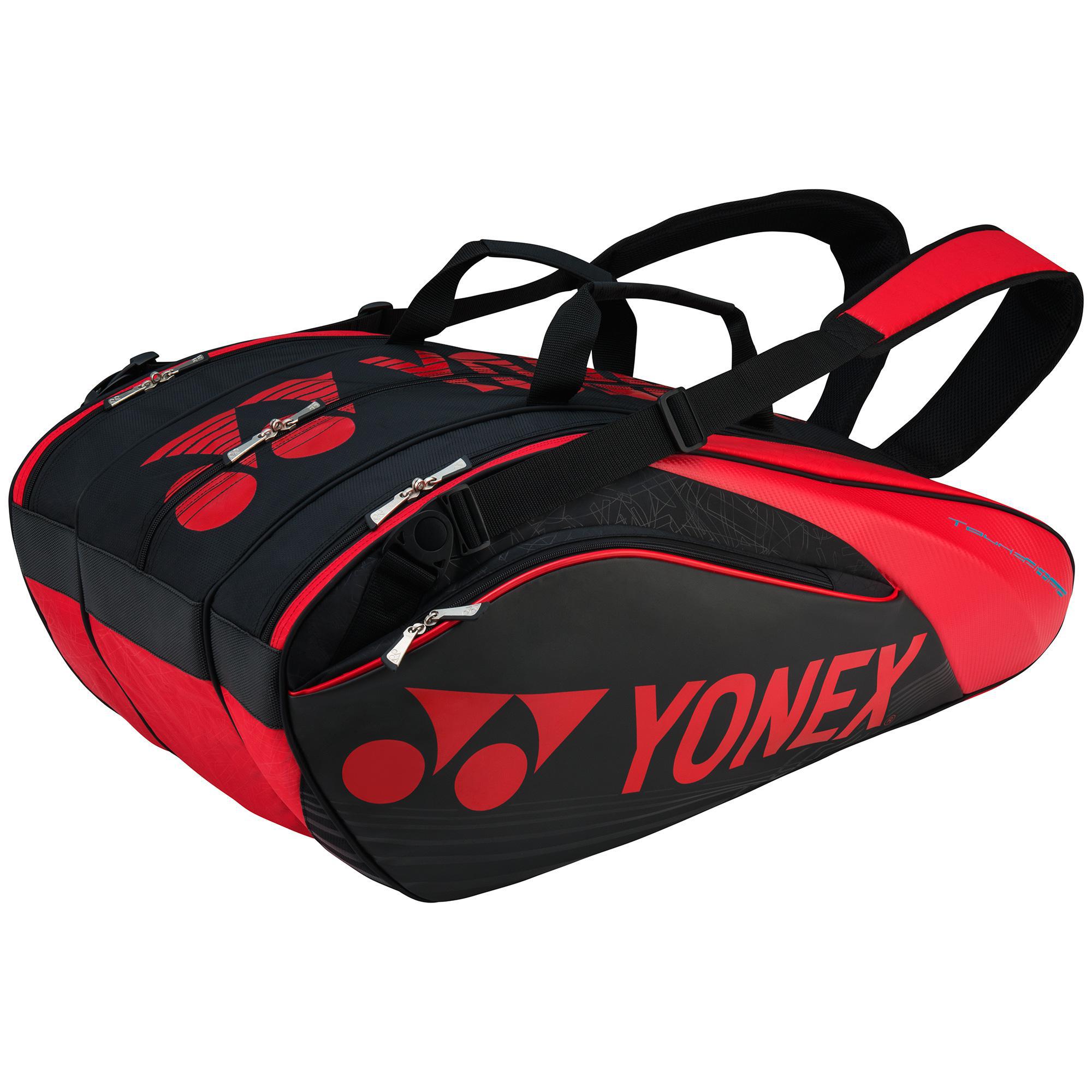 Yonex Pro 9 Racket Bag (BAG9629EX) - Black/Red