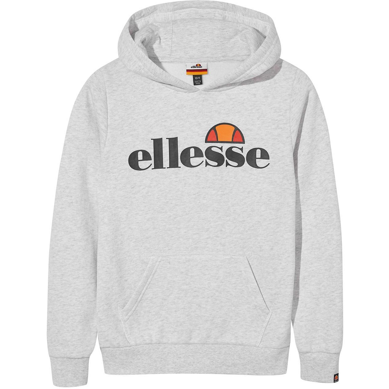 Ellesse Boys Jero Hoodie - White Marl