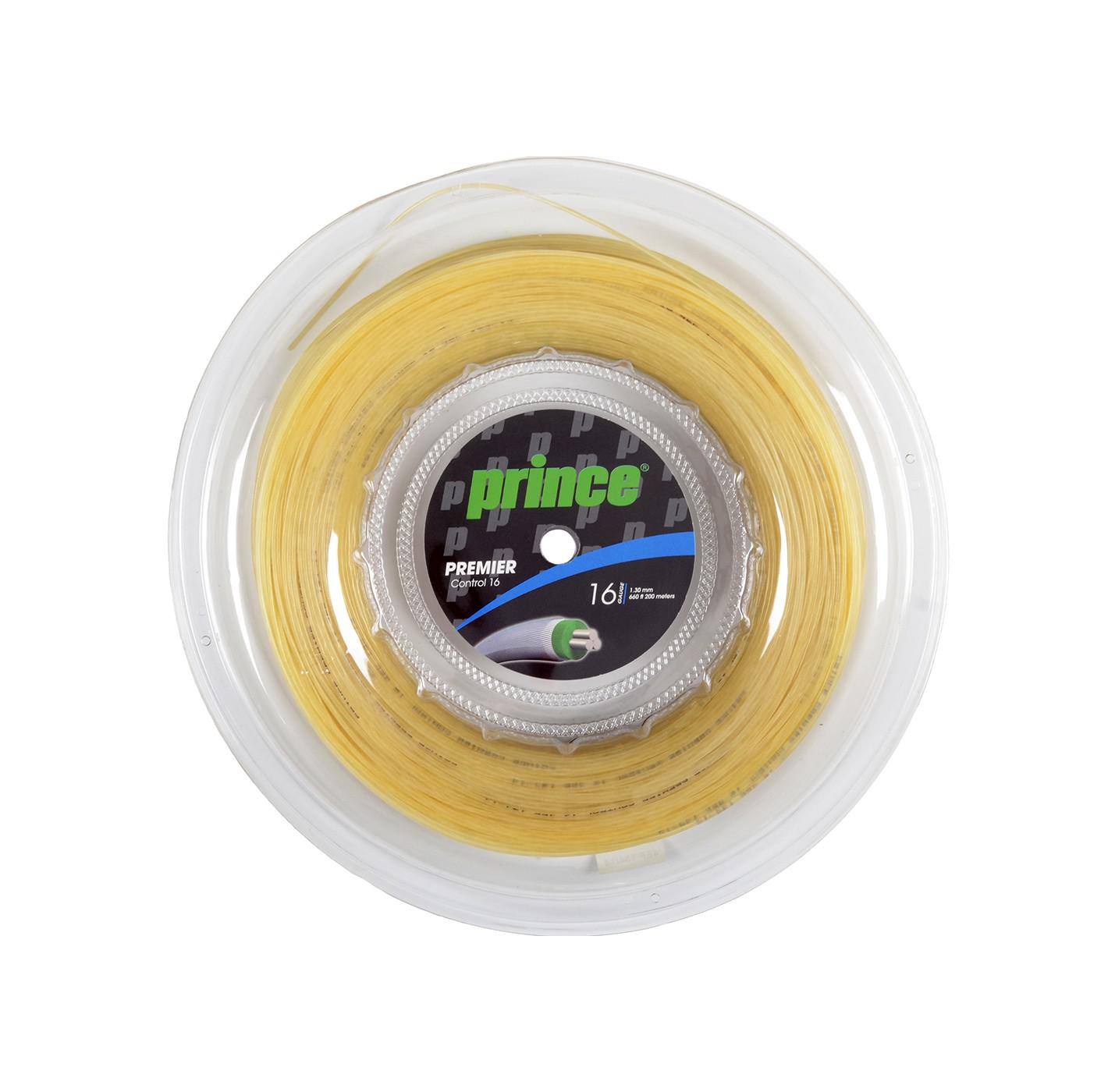 Prince Premier Control 16 (1.30mm) 200m Tennis String Reel - Tennisnuts.com