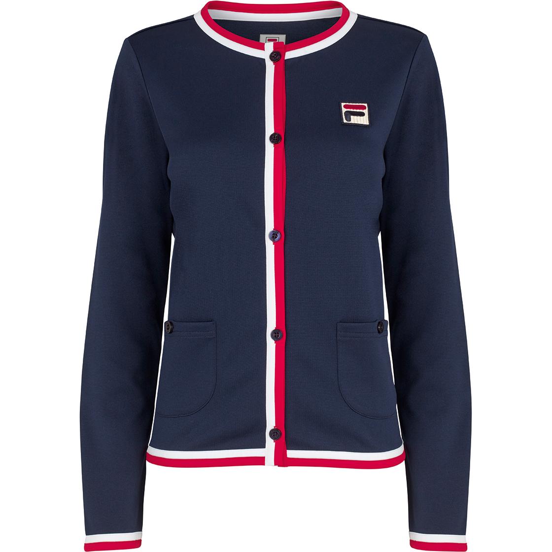 Fila Womens Heritage Jacket Navy/Red/White