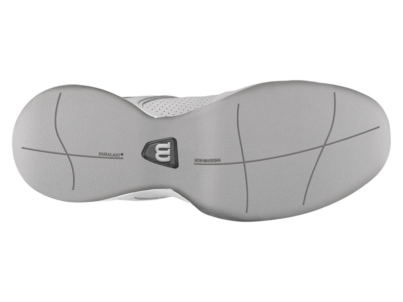 Wilson Womens Stance Indoor Carpet Tennis Shoes White/Ice Grey