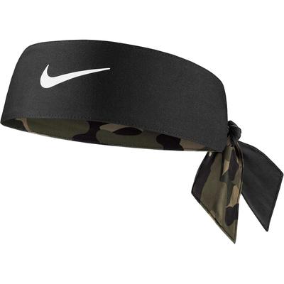 Nike Womens Dri-FIT Reversible Head Tie 4.0 - Green Camouflage