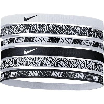 Nike Printed Headbands (Pack of 6) - Black/White - main image