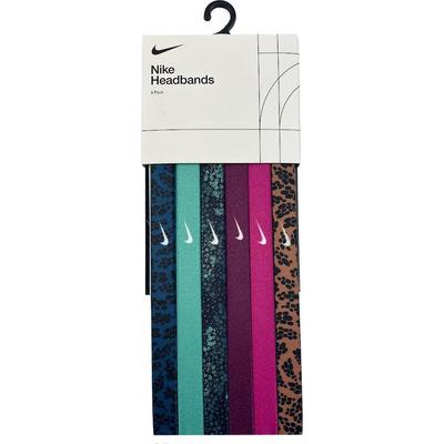 Nike Printed Headbands (Pack of 6) - Multicoloured - main image