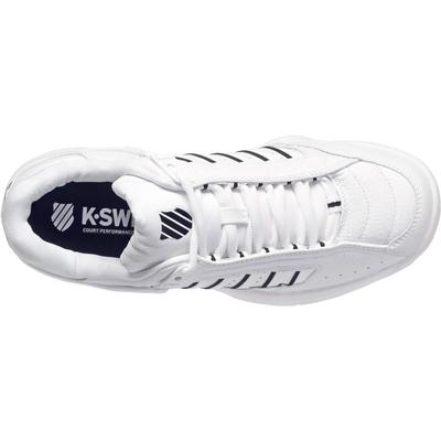 K-Swiss Mens Defier RS Tennis Shoes - White/Black