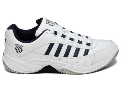 K-Swiss Mens Outshine Omni Tennis Shoes - White/Navy - main image